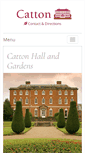 Mobile Screenshot of catton-hall.com